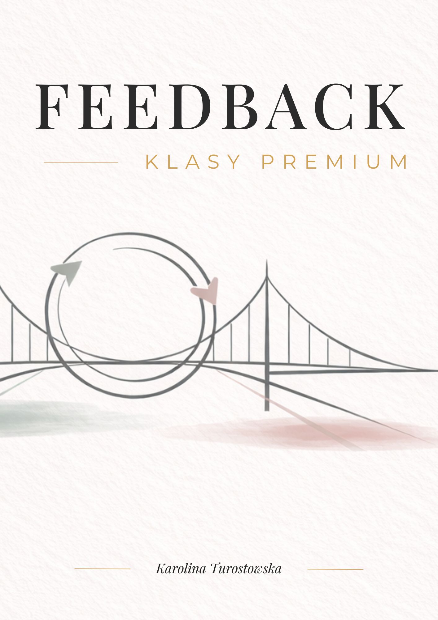 Okładka eBooka Feedback Klasy Premium — Karolina Turostowska